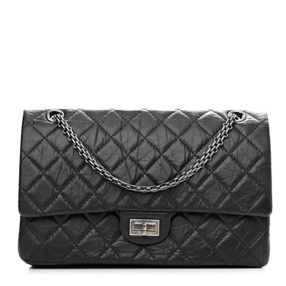 Chanel Aged Calfskin Quilted 2.55 Reissue 226 Flap Black 1 of 11