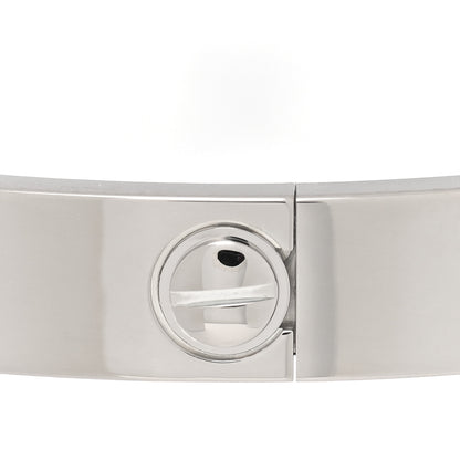 Cartier 18K White Gold LOVE Bracelet 17 7 of 7