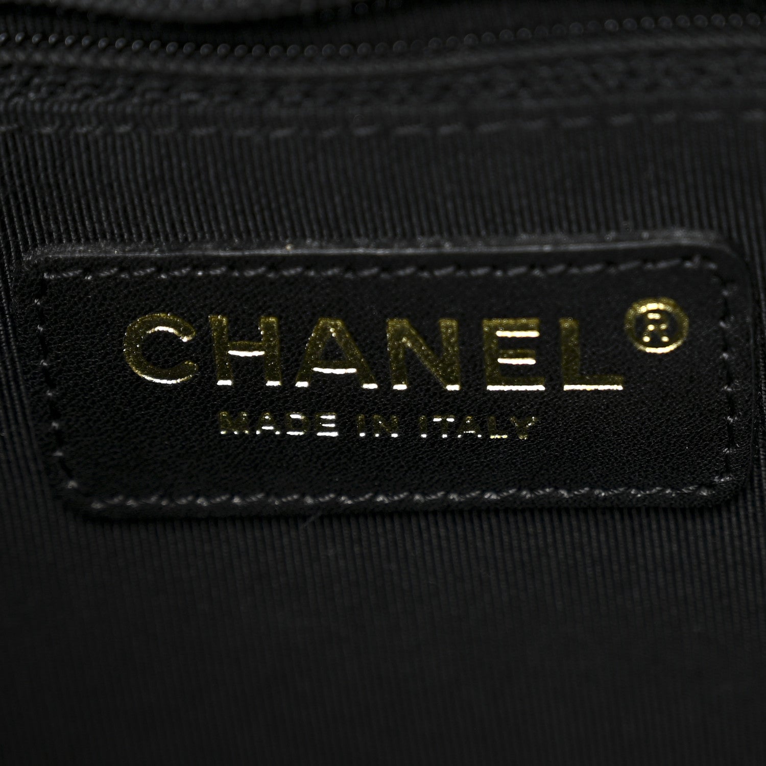 Chanel Caviar Quilted Petit Shopping Tote PST Black 6 of 10