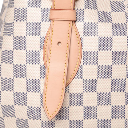 Louis Vuitton Damier Azur Hampstead MM 7 of 11