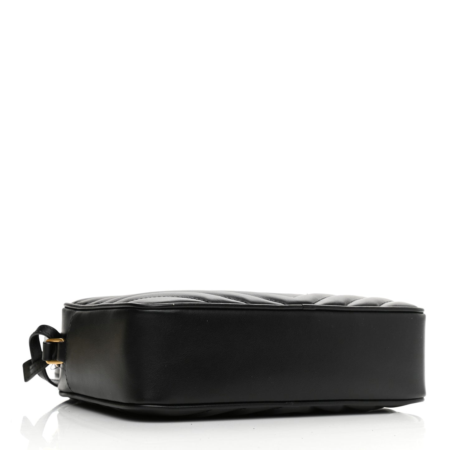 Calfskin Matelasse Monogram Lou Camera Bag Black