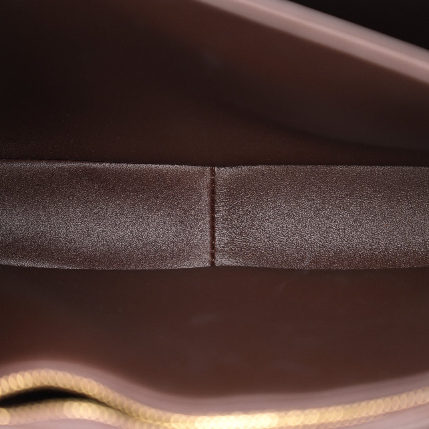 Celine Shiny Calfskin Medium Triomphe Chestnut 5 of 11