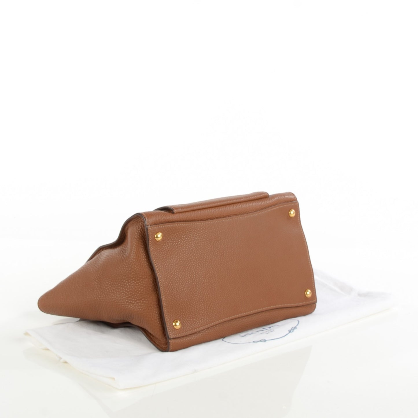 Vitello Daino Tote Caramel
