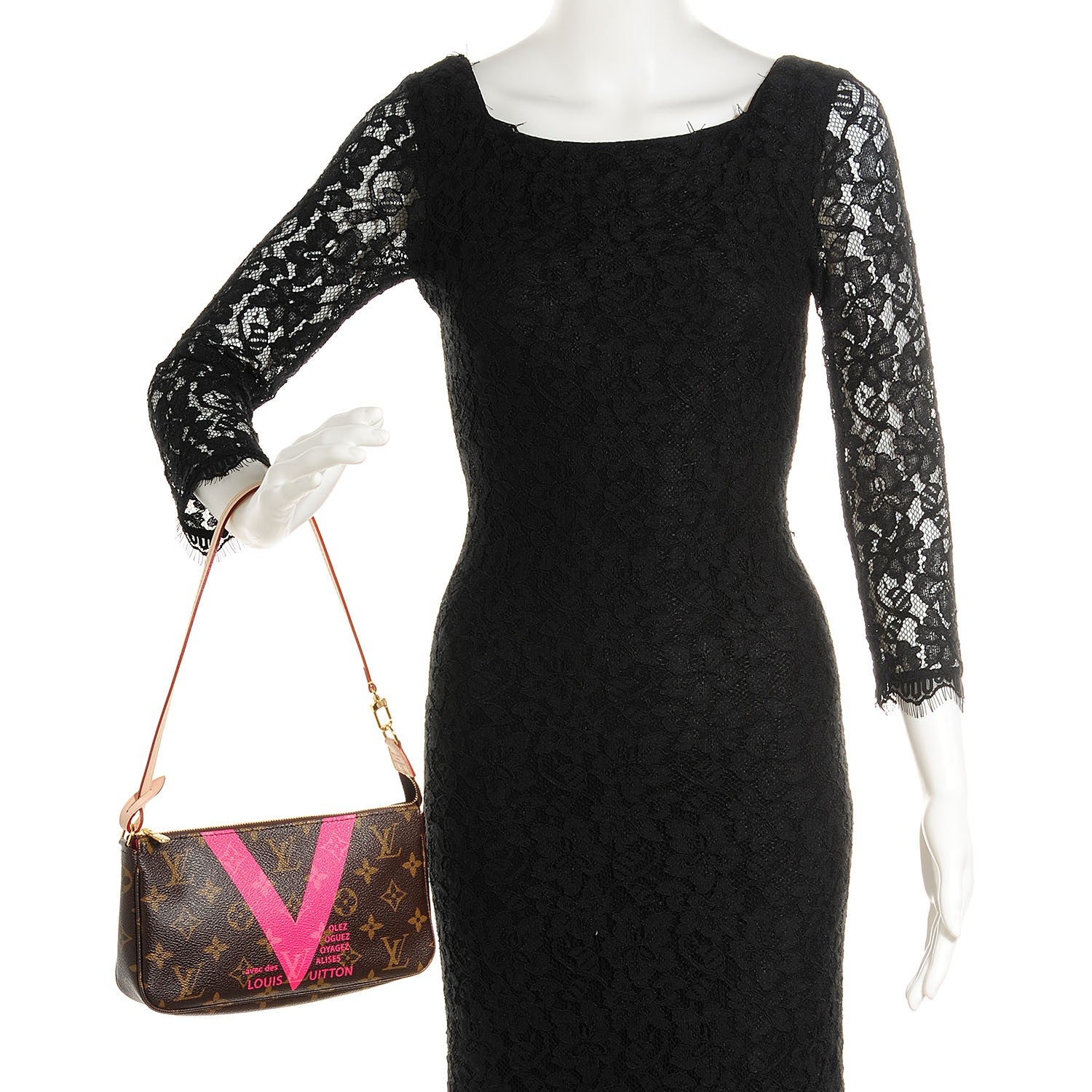 Louis Vuitton Monogram V Pochette Accessories Grenade 2 of 7