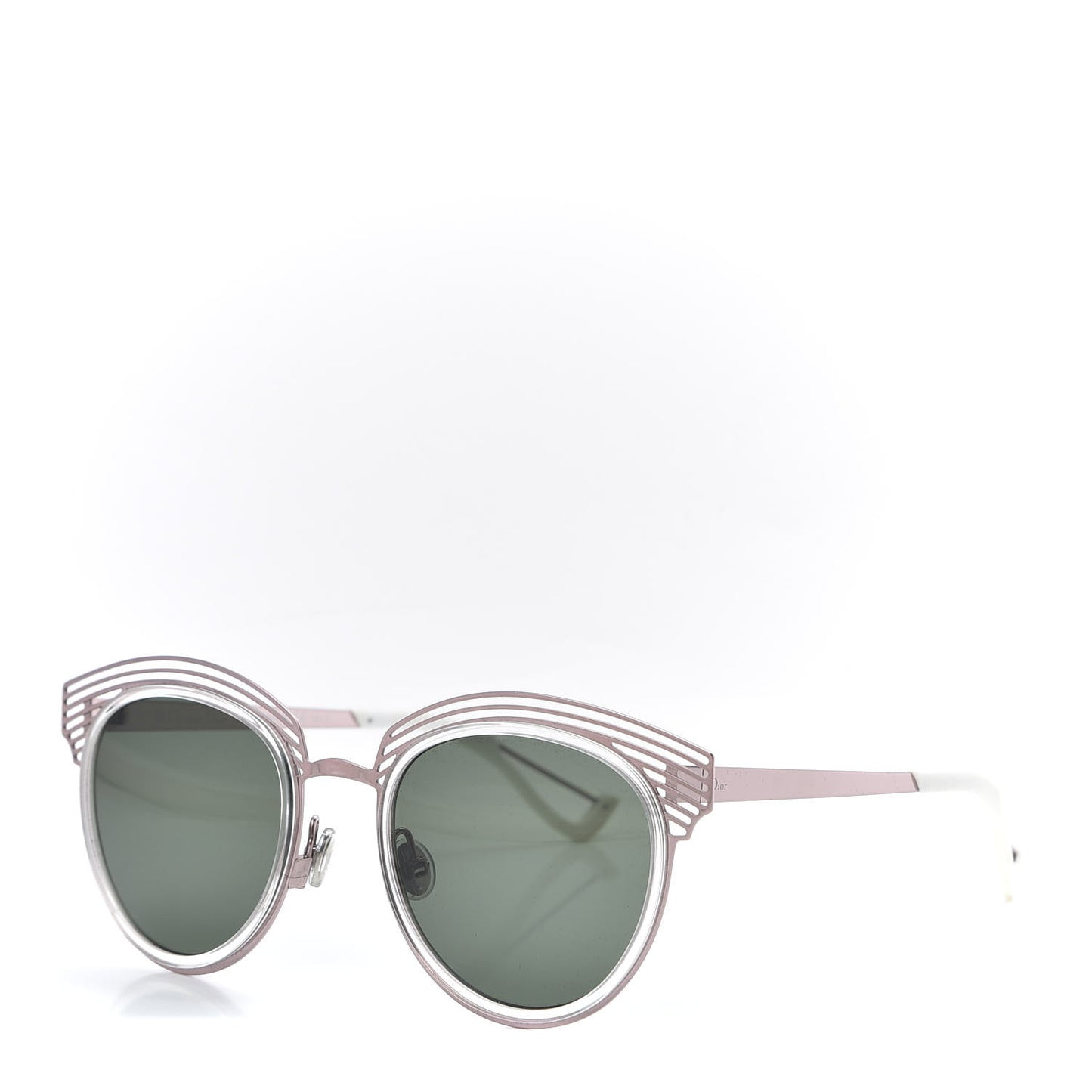 Acetate Enigme Sunglasses Pink White