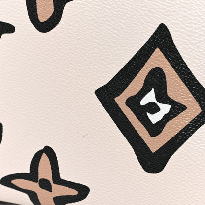 Louis Vuitton Monogram Giant Wild at Heart Neverfull MM Creme 11 of 12