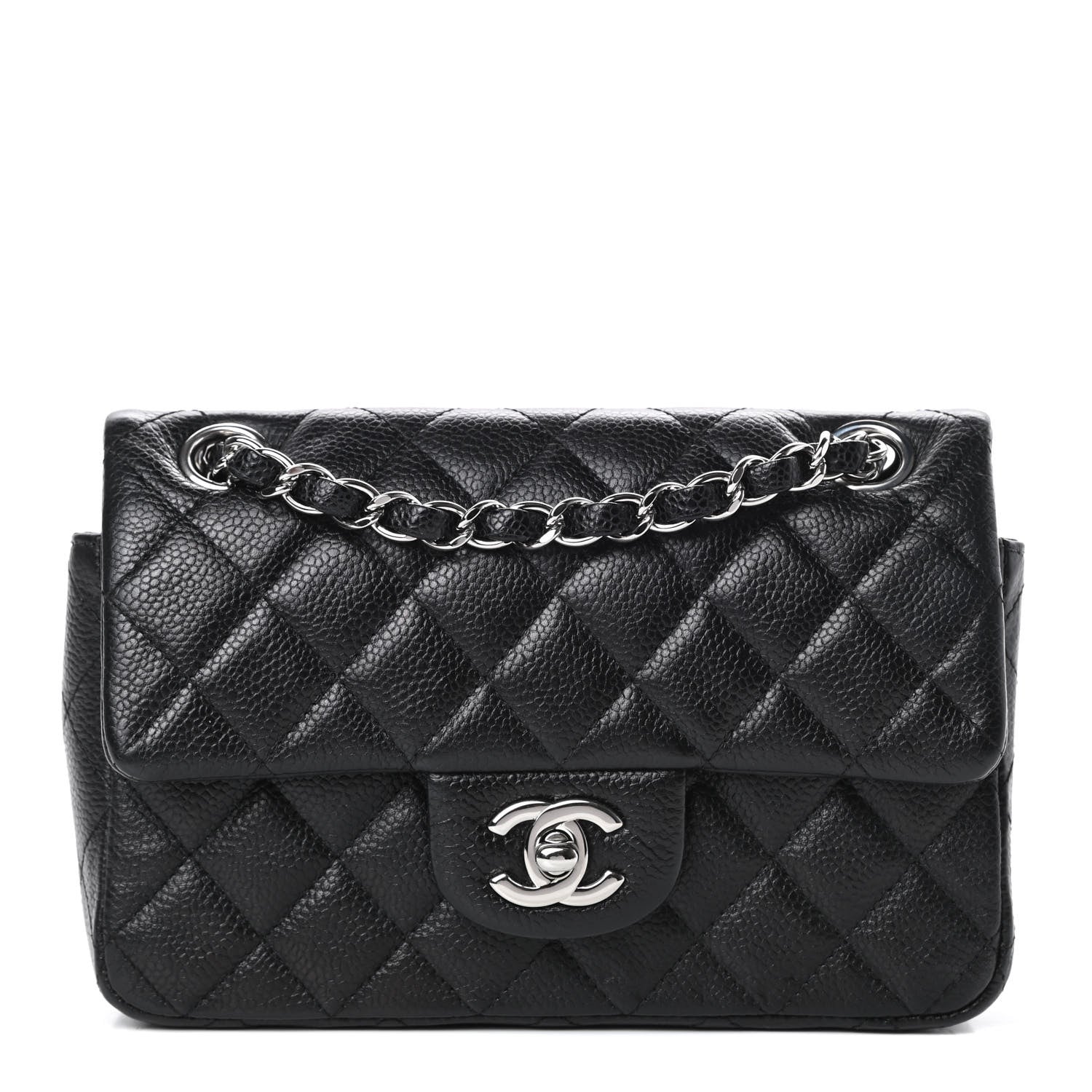 Chanel Caviar Quilted Mini Rectangular Flap Black 1 of 12