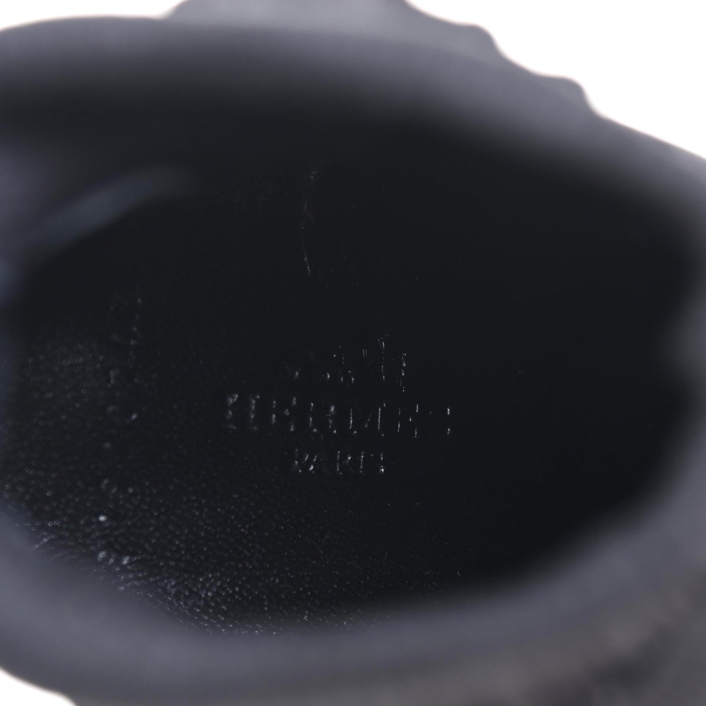 Knit Calfskin Volver Ankle Boots 37.5 Black