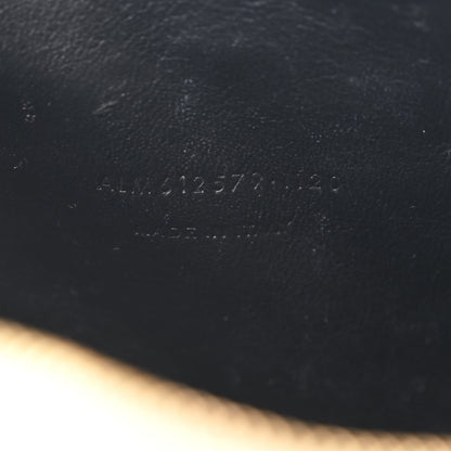 Saint Laurent Grain De Poudre Matelasse Monogram Mini Lou Camera Bag Crema Soft 7 of 11