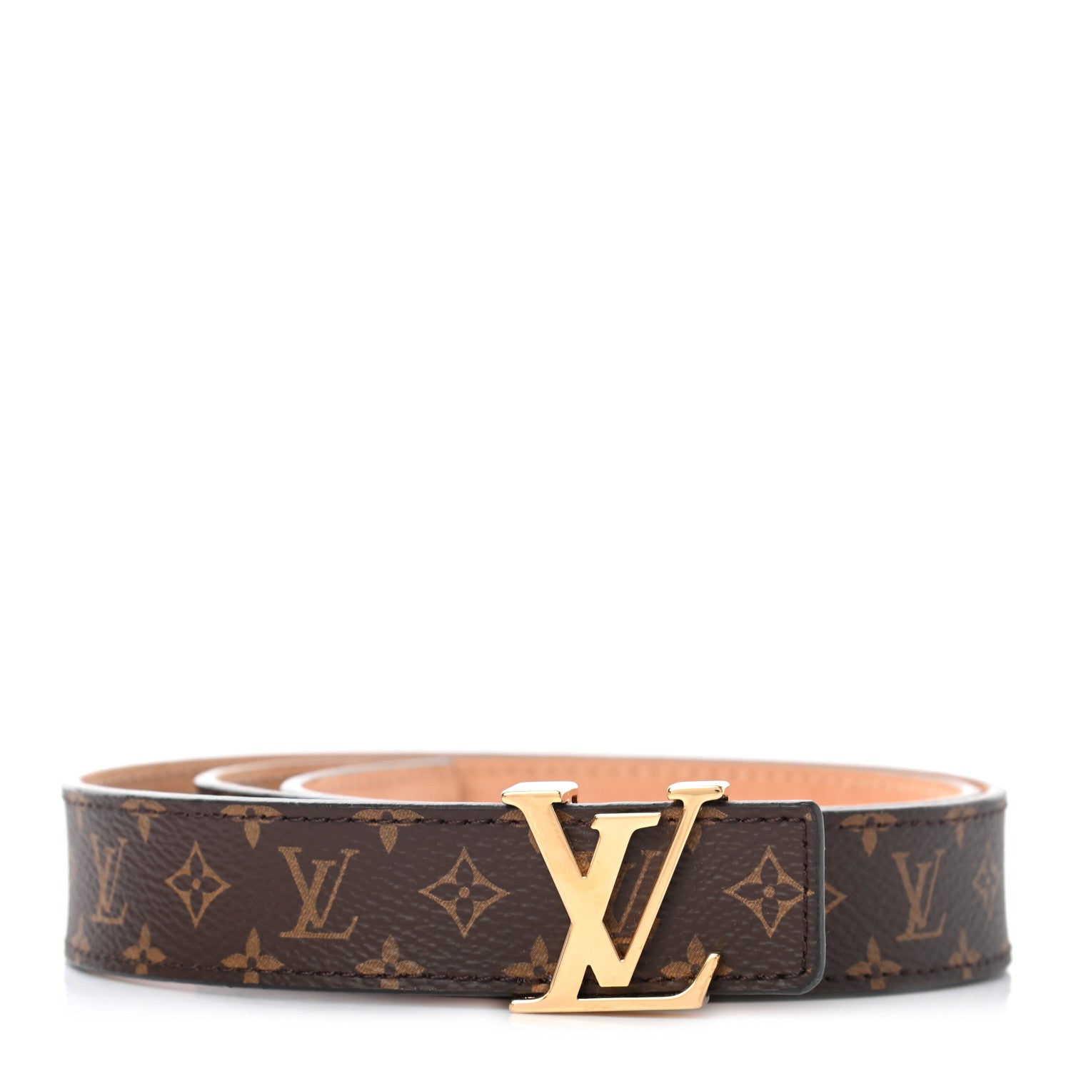 Louis Vuitton Mini Monogram 25mm LV Initiales Belt 75 30 1 of 7