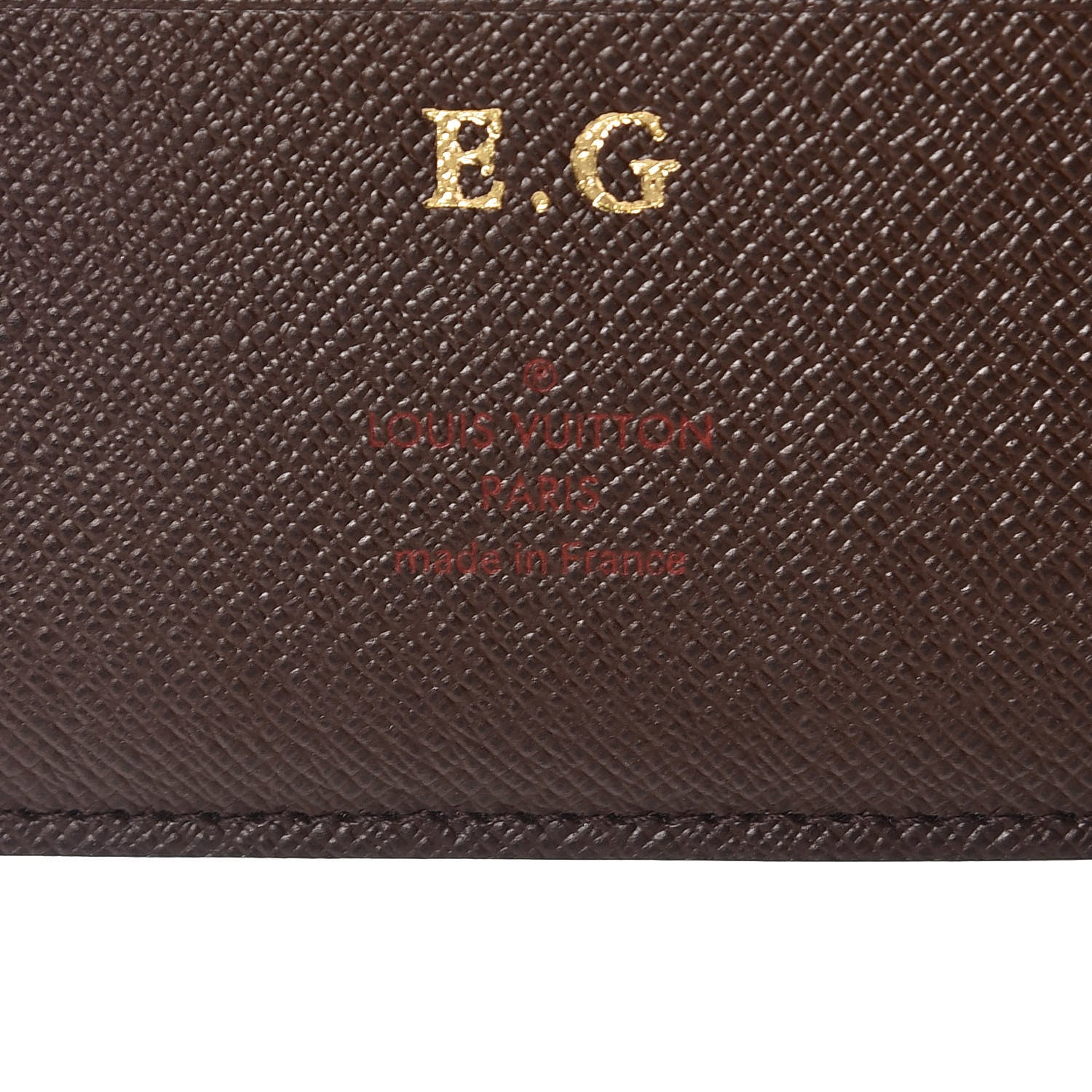 Louis Vuitton Damier Ebene Large Ring Agenda Cover 7 of 12