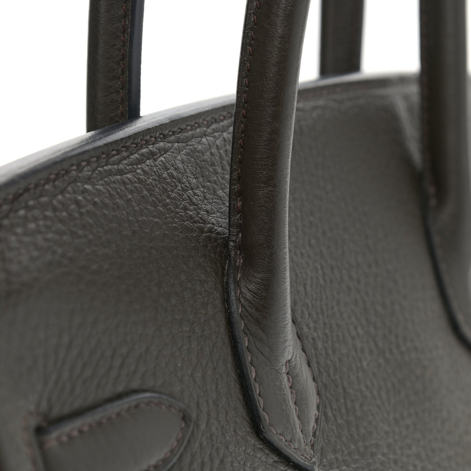 Hermes Taurillon Clemence Birkin 30 Vert Bronze 13 of 15
