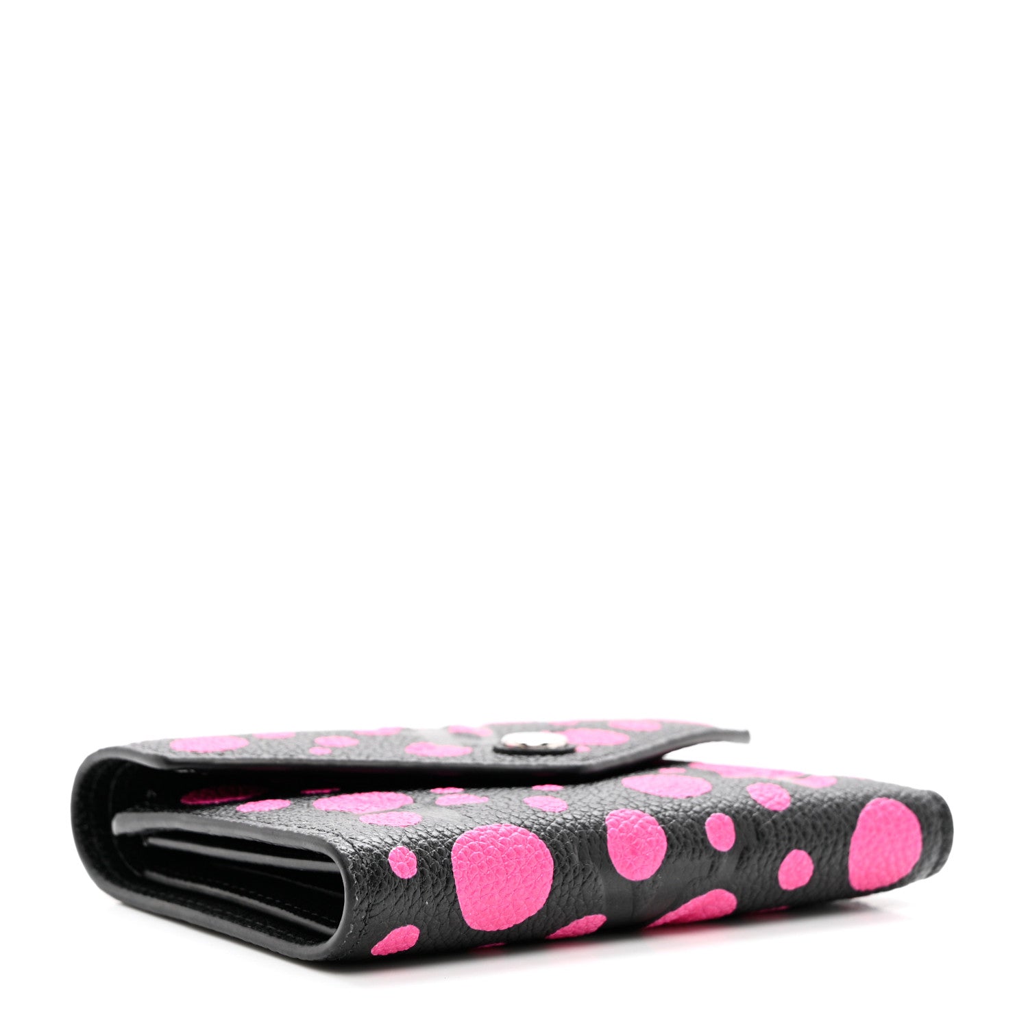 Louis Vuitton LV X YK Empreinte Monogram Victorine Wallet Black Fuchsia 4 of 8