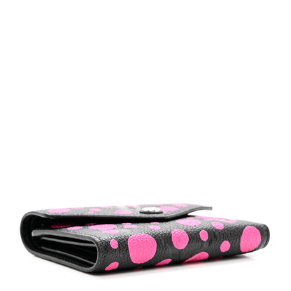 Louis Vuitton LV X YK Empreinte Monogram Victorine Wallet Black Fuchsia 4 of 8