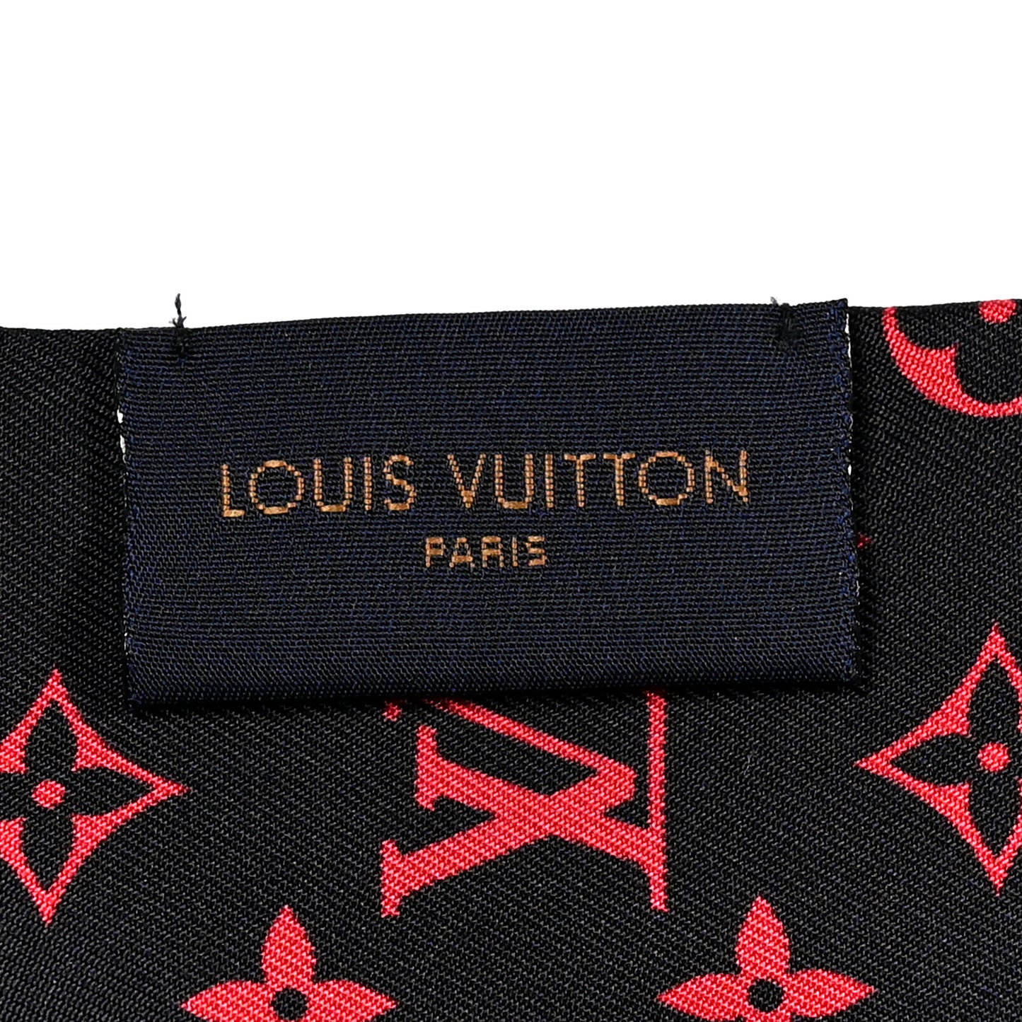 Silk Monogram Tribute To Alma BB Bandeau Black