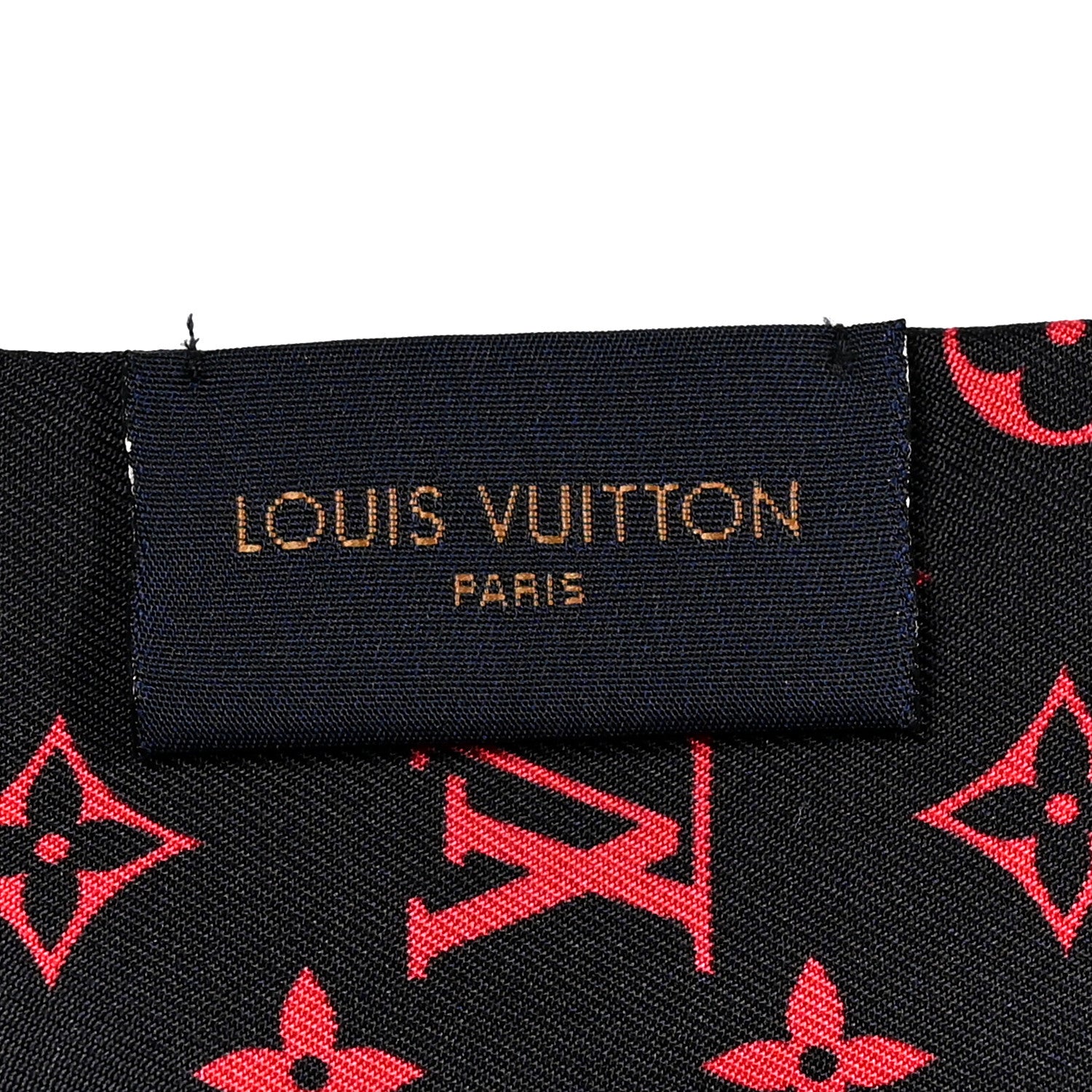 Louis Vuitton Silk Monogram Tribute To Alma BB Bandeau Black 3 of 4
