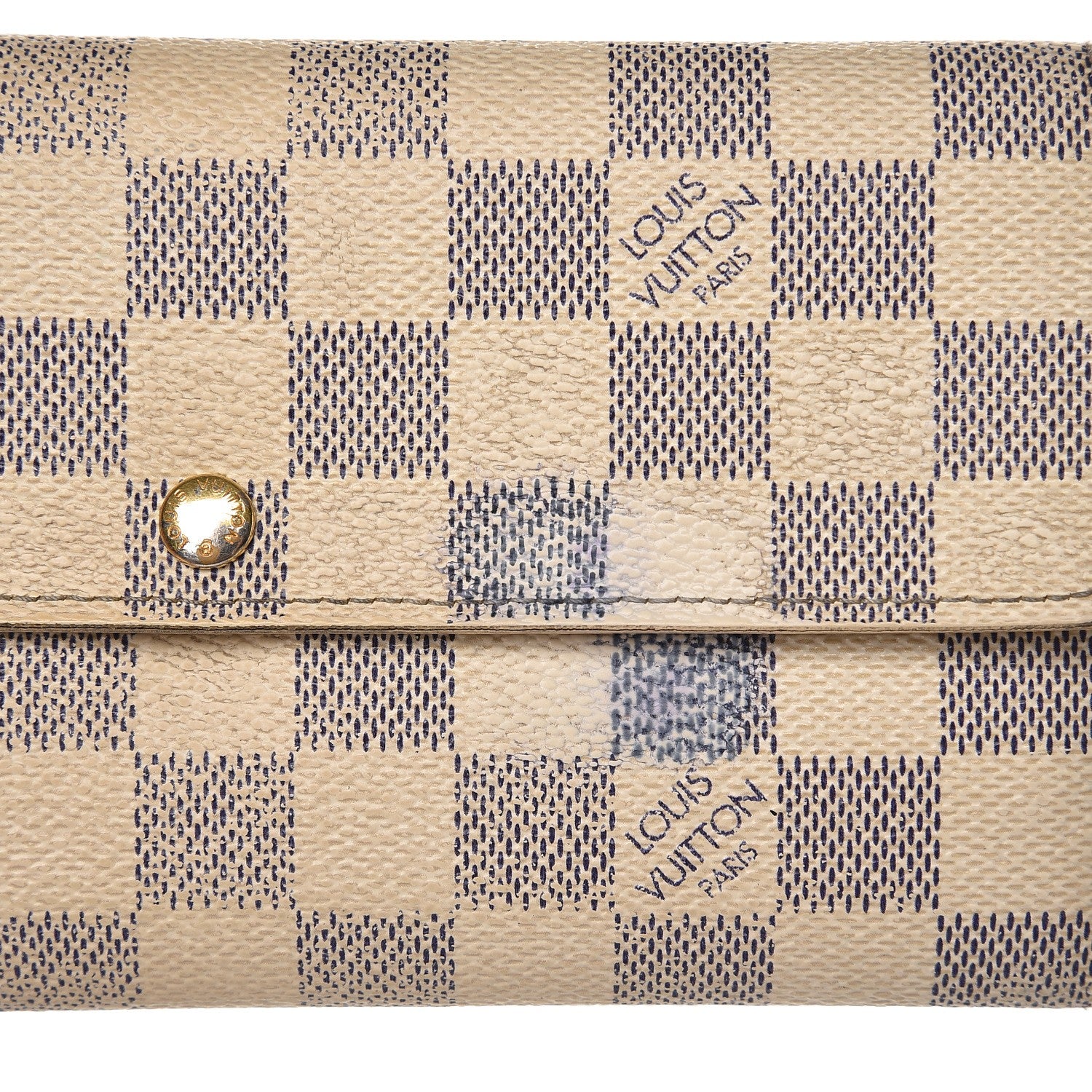 Louis Vuitton Damier Azur Sarah Wallet 8 of 15