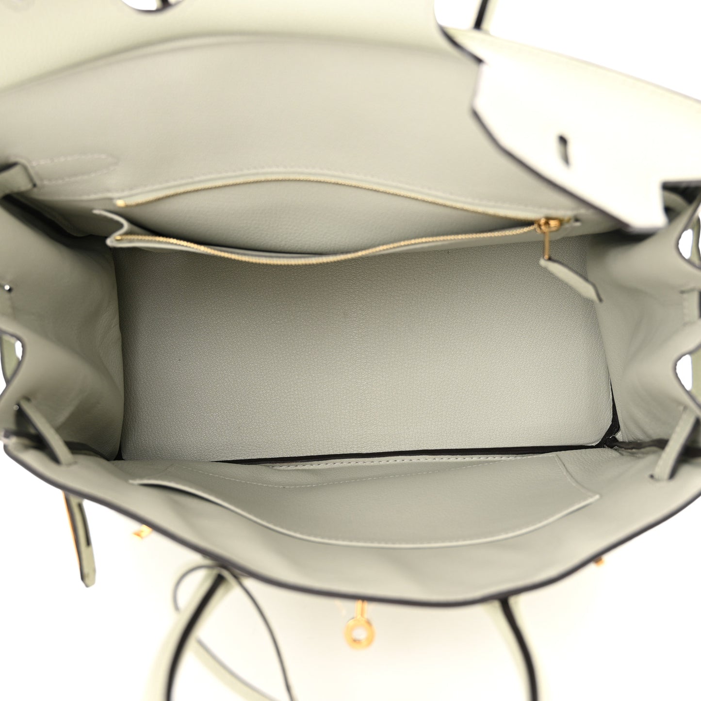 Togo Birkin 30 Gris Neve