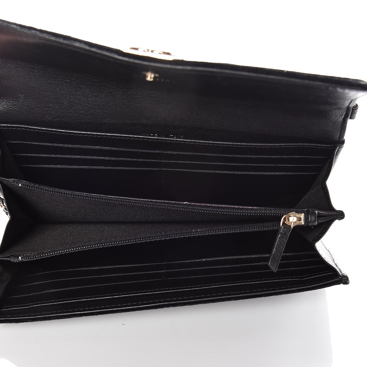Velvet Boy Wallet On Removable Chain Black