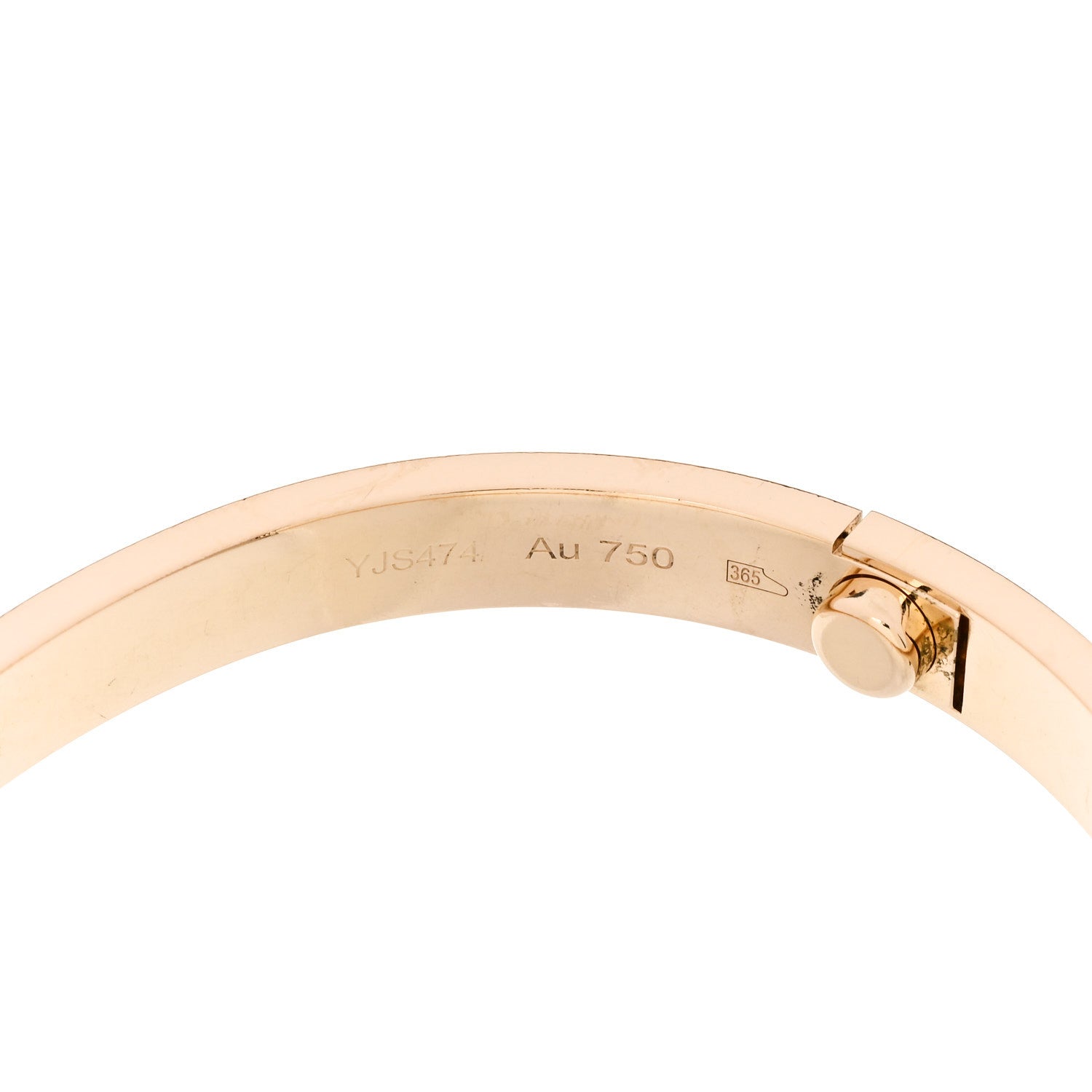 Cartier 18K Yellow Gold LOVE Bracelet 17 7 of 9
