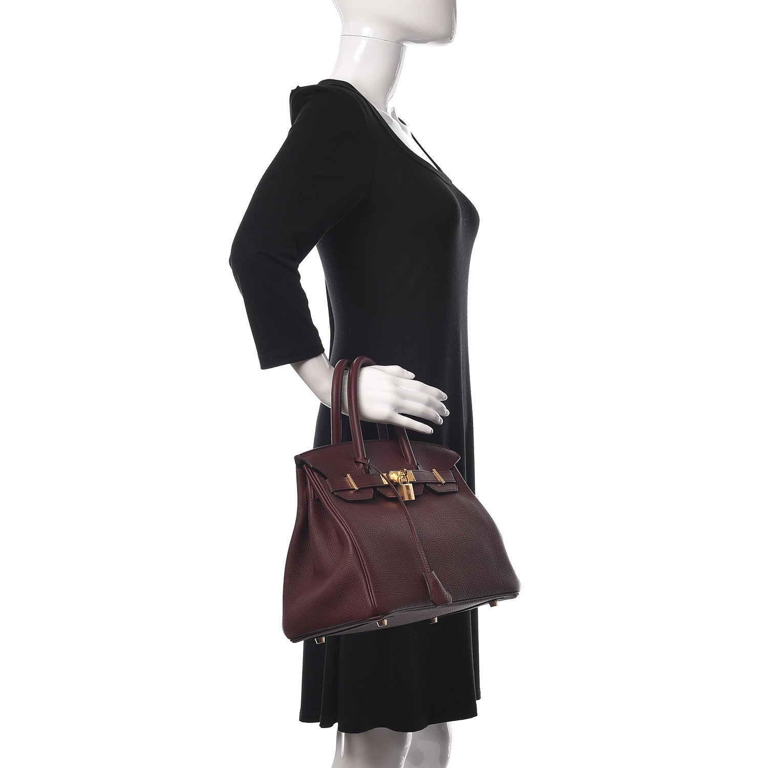 Hermes Togo Birkin 30 Bordeaux 2 of 10
