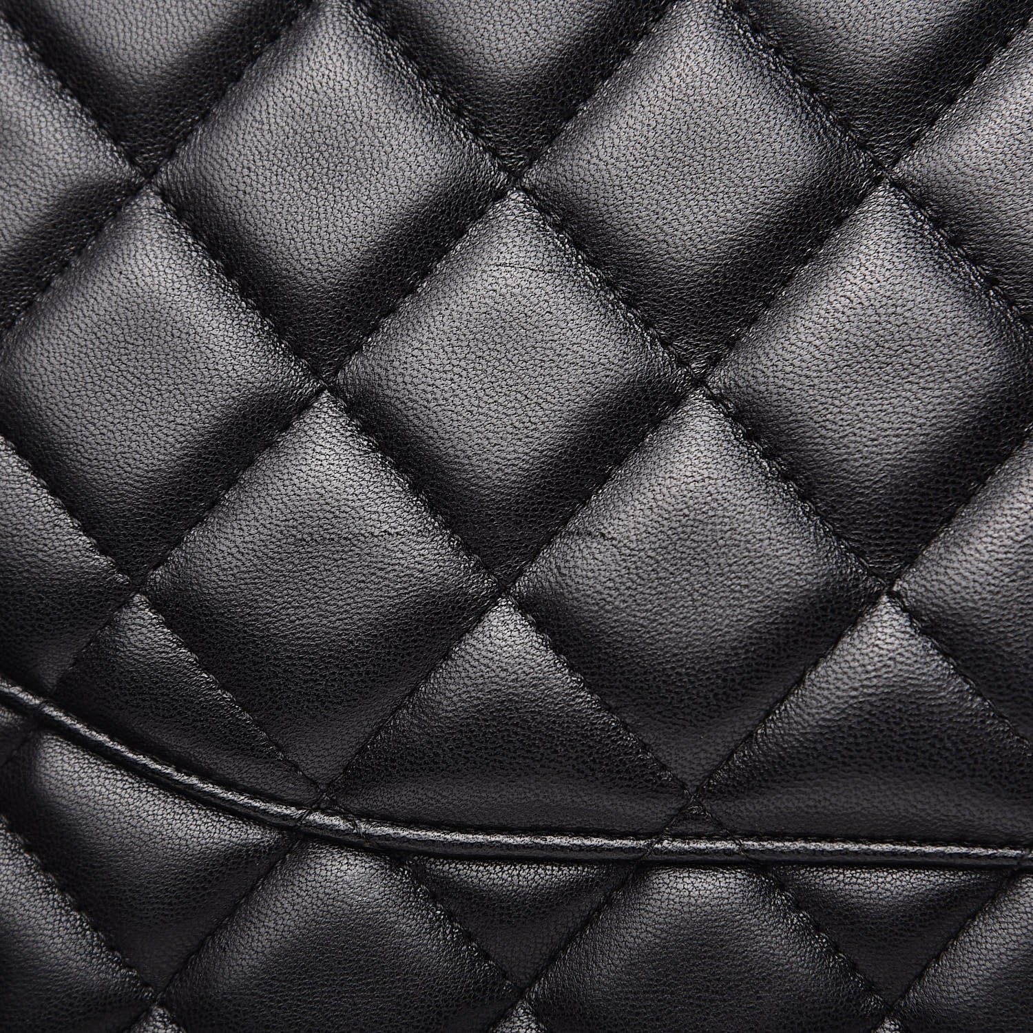 Chanel Lambskin Quilted Maxi Double Flap Black 14 of 22