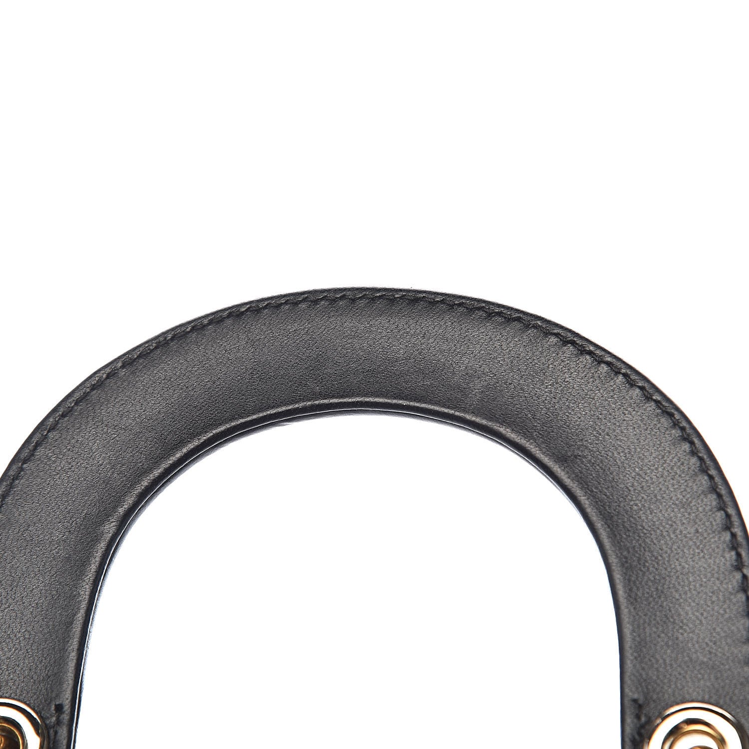 Christian Dior Lambskin Cannage Mini Lady Dior Black 9 of 13