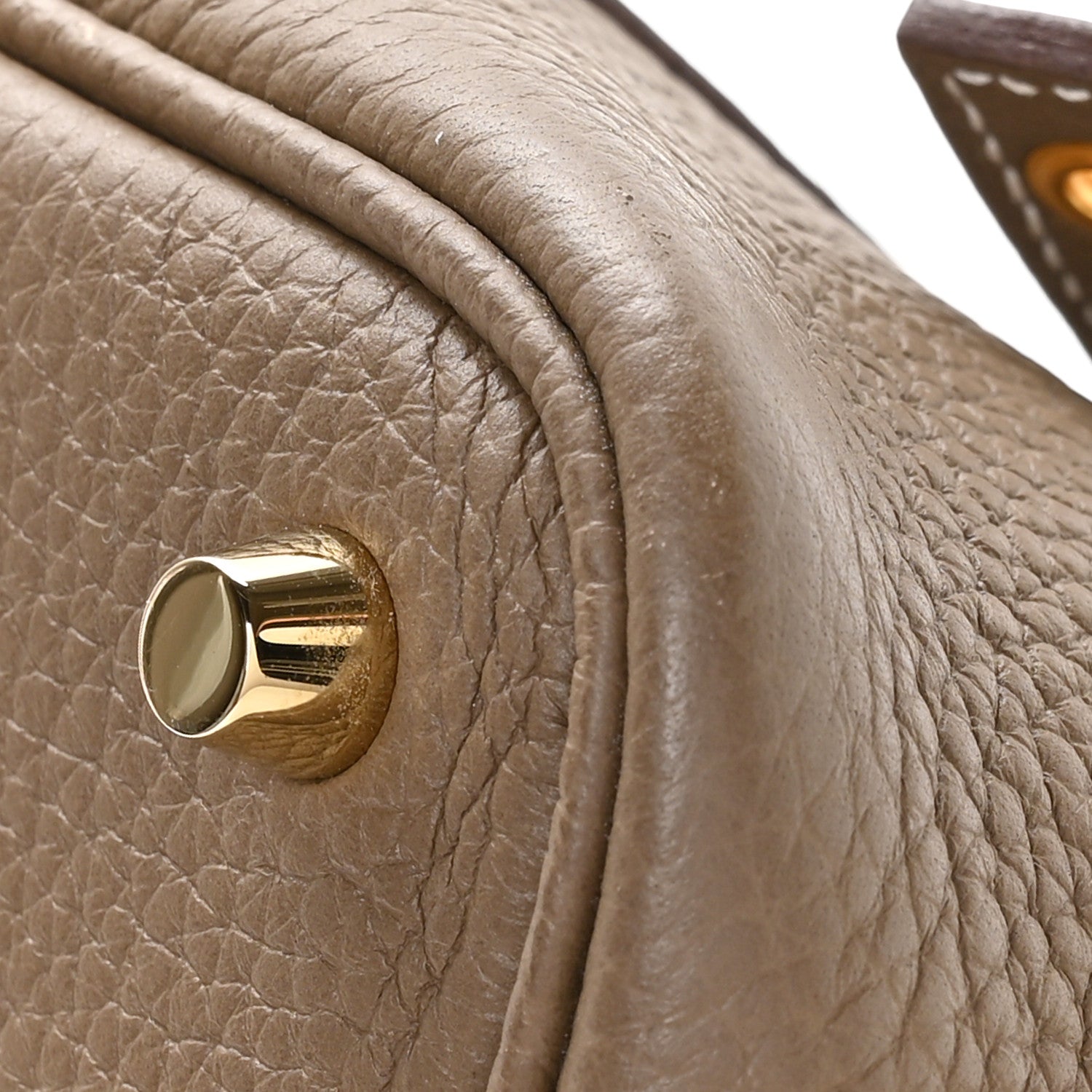 Hermes Taurillon Clemence Picotin Lock 18 PM Etoupe 10 of 13