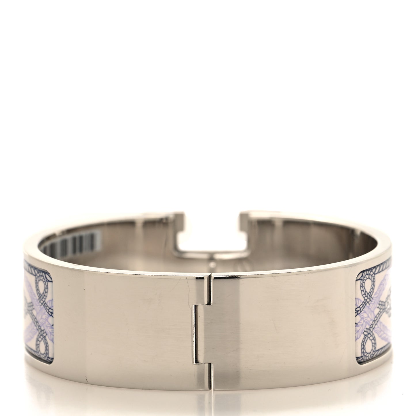 Enamel Wide Grand Apparat Remix Multico Clic Clac H Bracelet GM Lilas