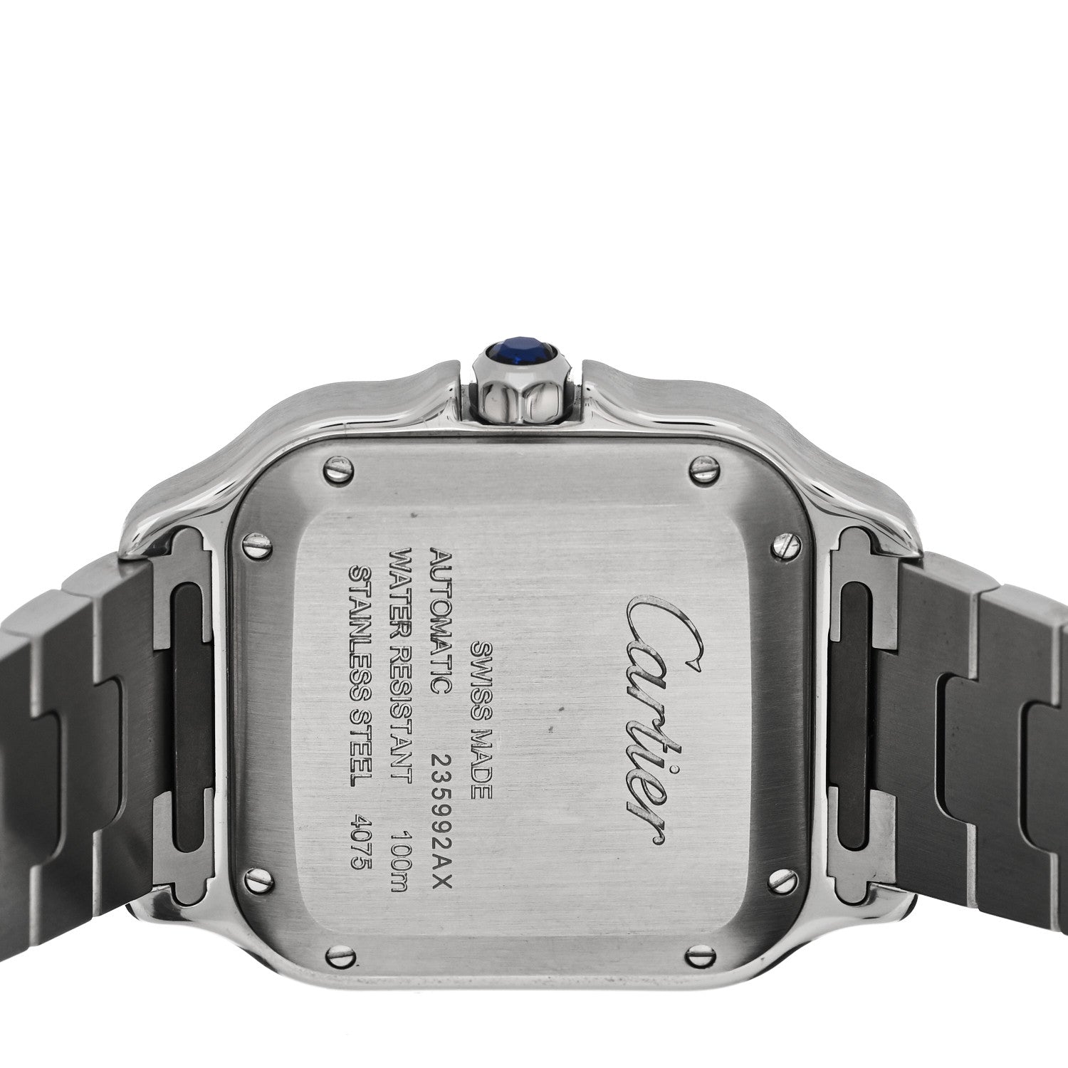 Cartier Stainless Steel 35mm Santos de Cartier Automatic Watch 4 of 5