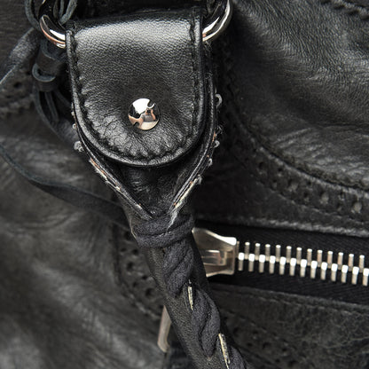 Balenciaga Agneau Giant Brogues Hardware City Black 21 of 27