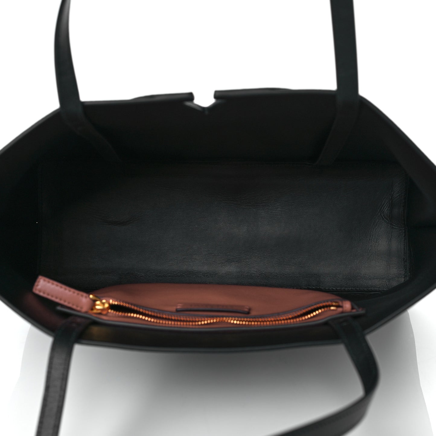 Calfskin Large Vlogo Tote Black