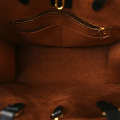 Louis Vuitton Empreinte Monogram Giant Wild At Heart Onthego MM Caramel 5 of 8
