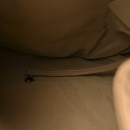 Chanel Calfskin Stitched Double Zip Hobo Beige 5 of 15