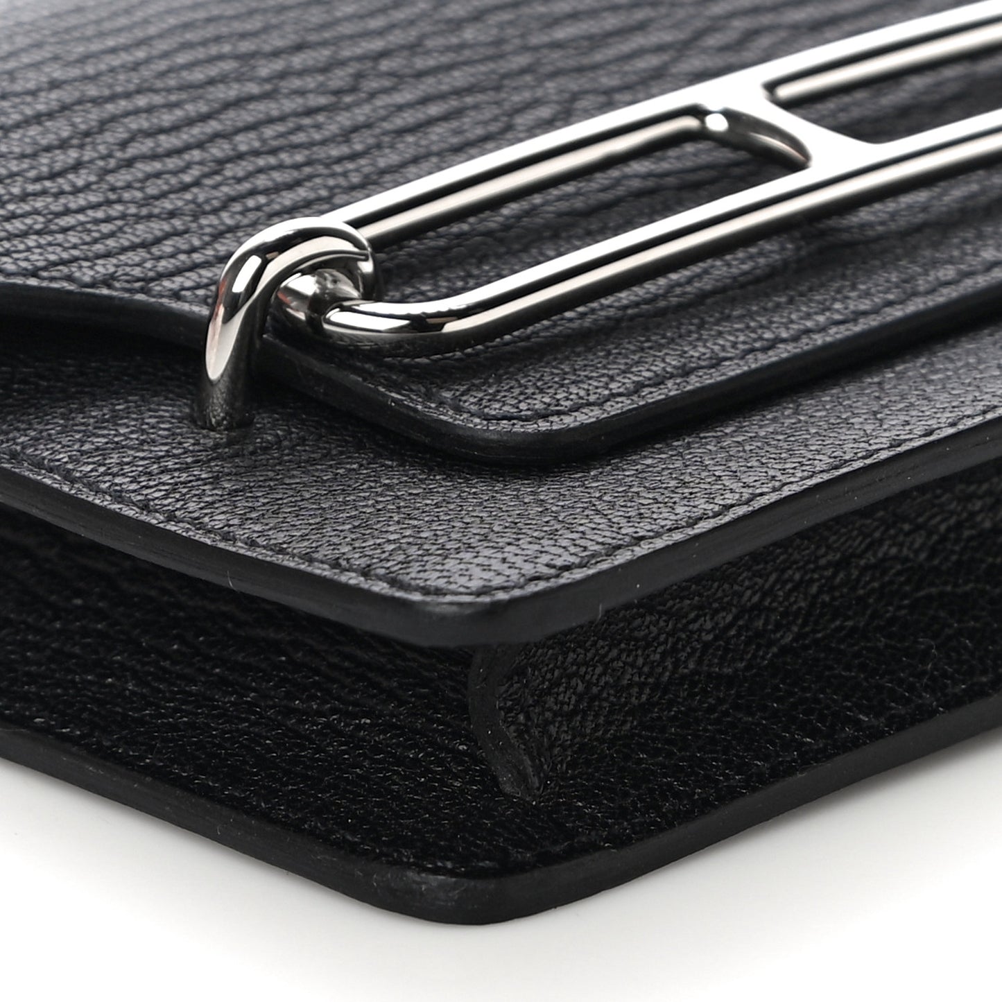 Chevre Mysore Roulis Slim Wallet Black