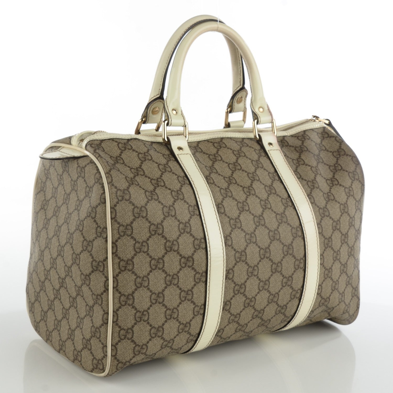 Gucci GG Plus Monogram Medium Joy Boston Off White 4 of 10