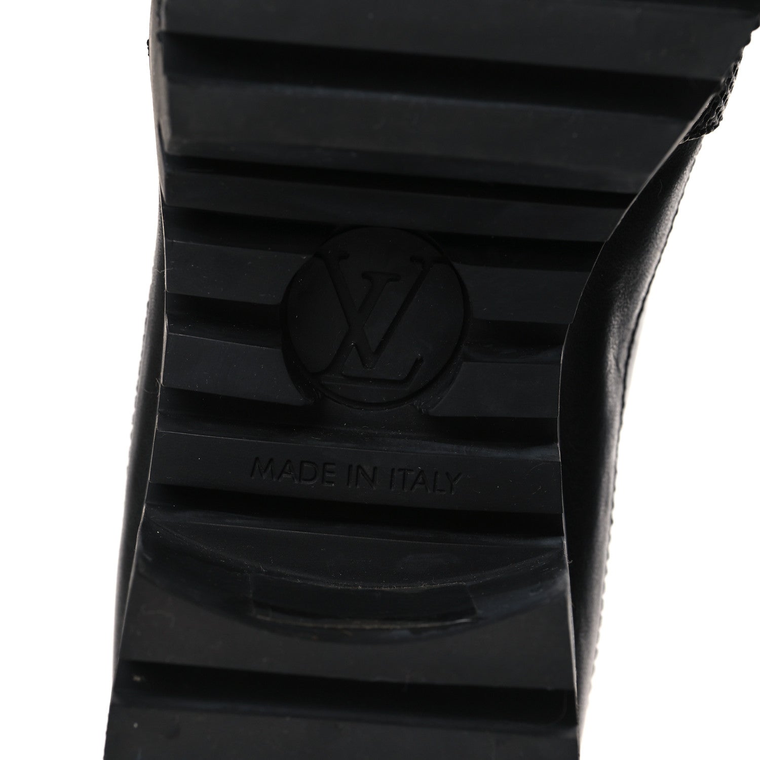 Louis Vuitton Metallic Calfskin Technical Fabric Digital Gate Laureate Platform Desert Boot 37 Silver 6 of 8