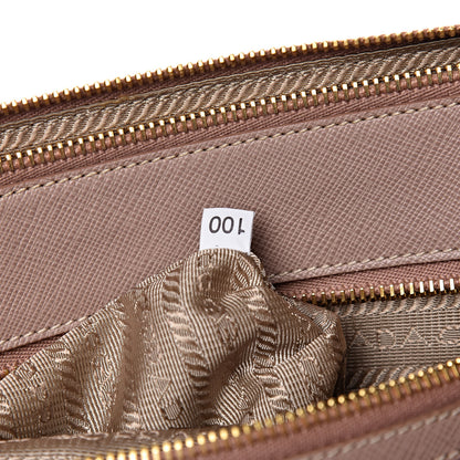 Prada Saffiano Medium Galleria Double Zip Tote Cammeo 7 of 15