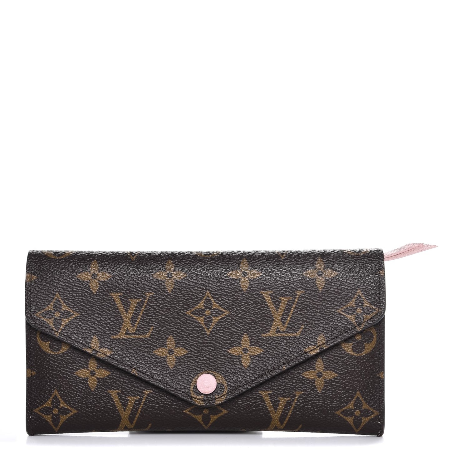 Monogram Josephine Wallet Rose Ballerine