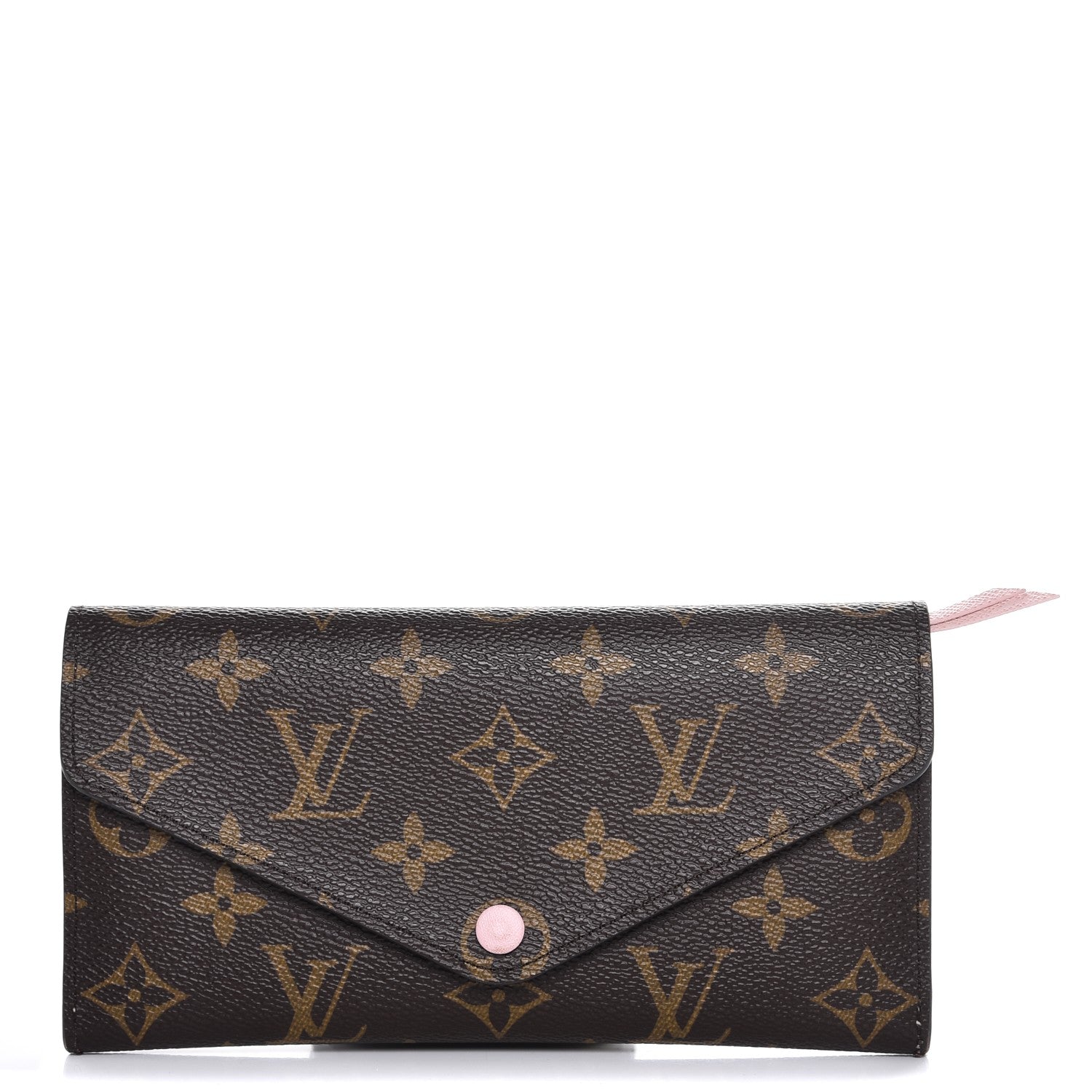 Louis Vuitton Monogram Josephine Wallet Rose Ballerine 1 of 12
