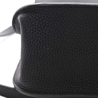 Hermes Taurillon Clemence Halzan 31 GM Black 10 of 10