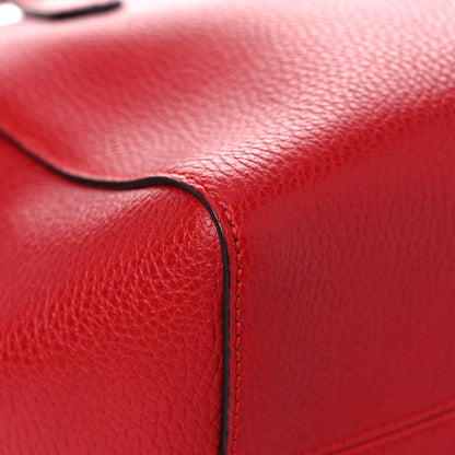 Gucci Dollar Calfskin Small Swing Tote Red 9 of 12