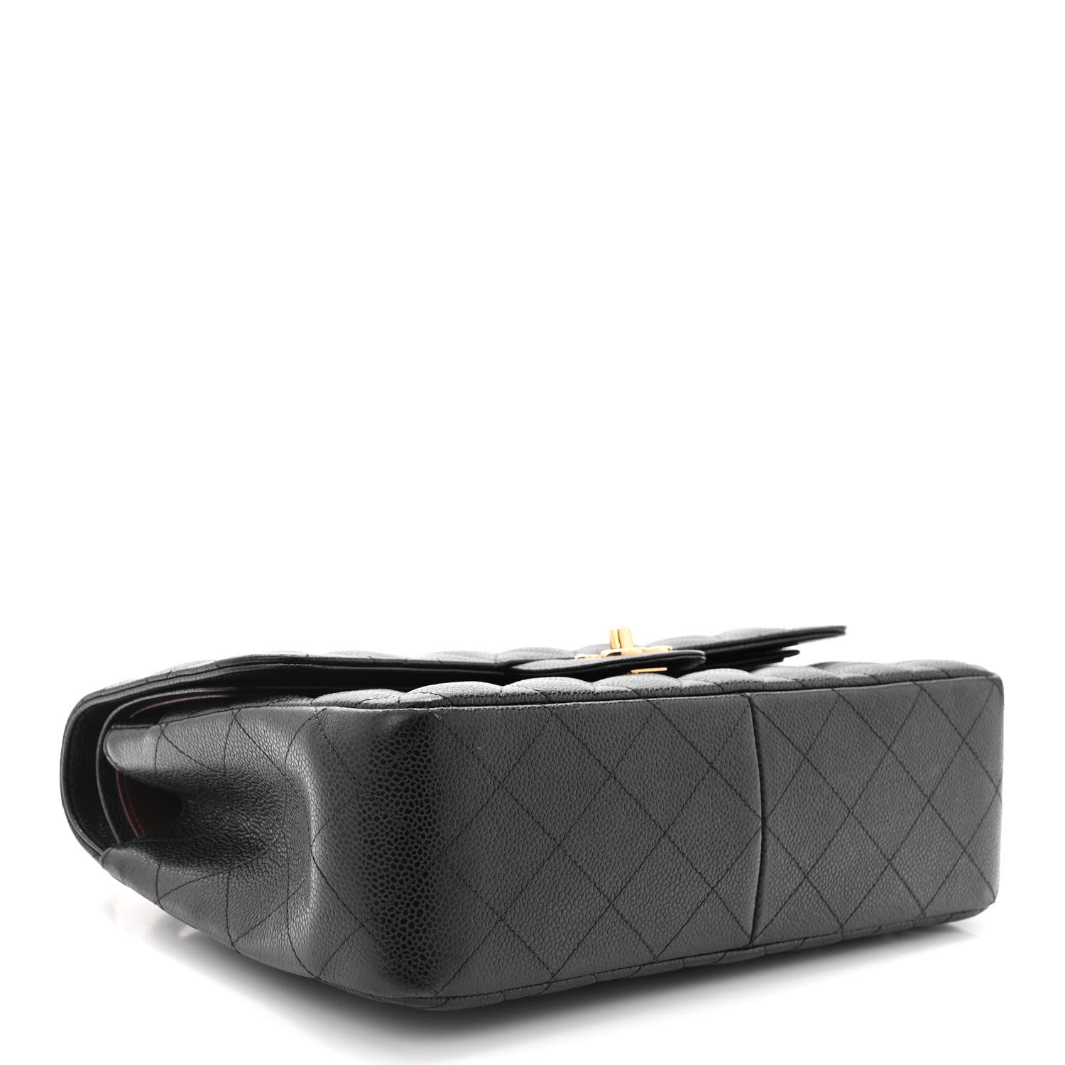 Chanel Caviar Quilted Jumbo Double Flap Black 4 of 11