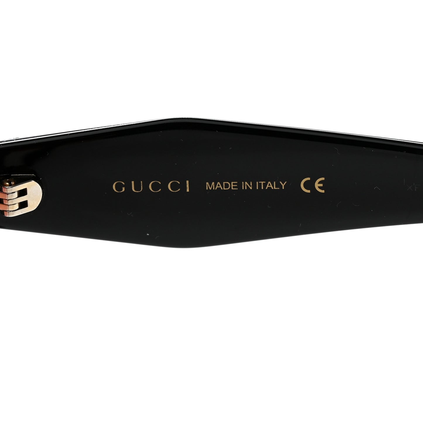 Acetate Round Frame Sunglasses GG0796S Black