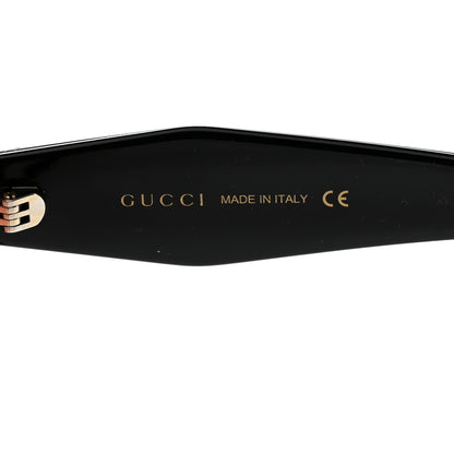 Gucci Acetate Round Frame Sunglasses GG0796S Black 6 of 8