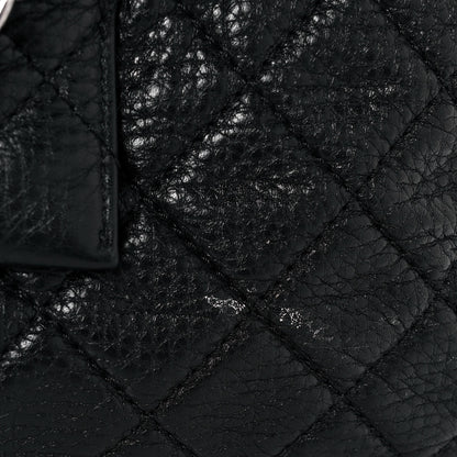 Chanel Calfskin Quilted XXL Travel Flap Bag Black 10 of 10