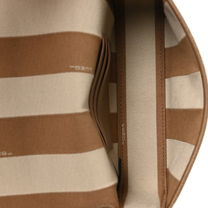 Fendi Fabric Jacquard FF 1974 Mini Baguette Beige Sand 5 of 11