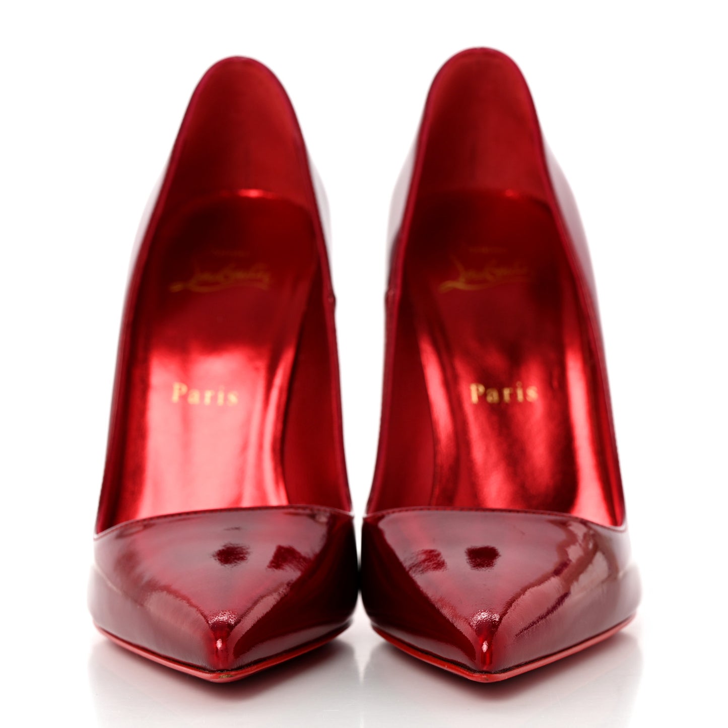 Metallic Patent Psychic So Kate 120 Pumps 37.5 Loubi