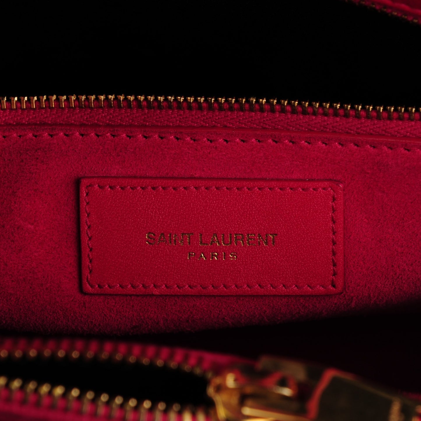 Calfskin Small Sac De Jour Fuchsia