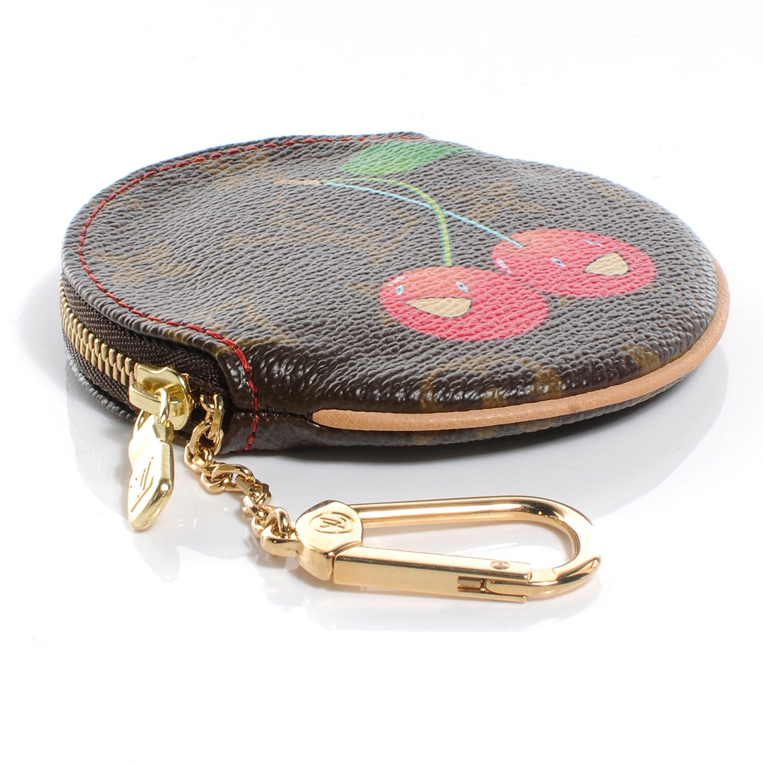 Louis Vuitton Monogram Cerises Round Coin Purse 4 of 8
